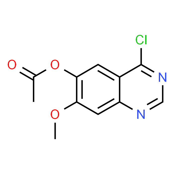 4-Chloro-7-methoxyquinazolin-6-yl acetate