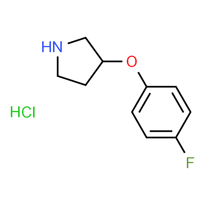 3-(4-Fluorophenoxy)pyrrolidine hydrochloride - Achmem