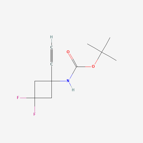 tert-Butyl (1-ethynyl-3,3-difluorocyclobutyl)carbamate