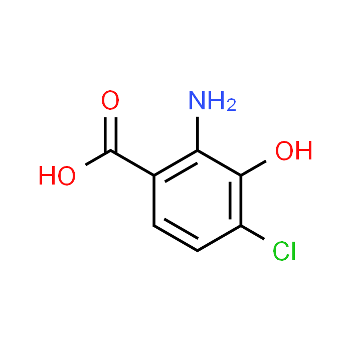2-Amino-4-chloro-3-hydroxybenzoic acid