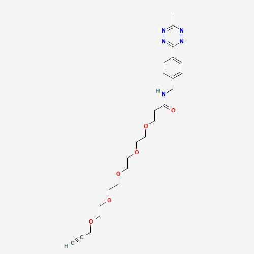 Methyltetrazine-amido-PEG5-alkyne