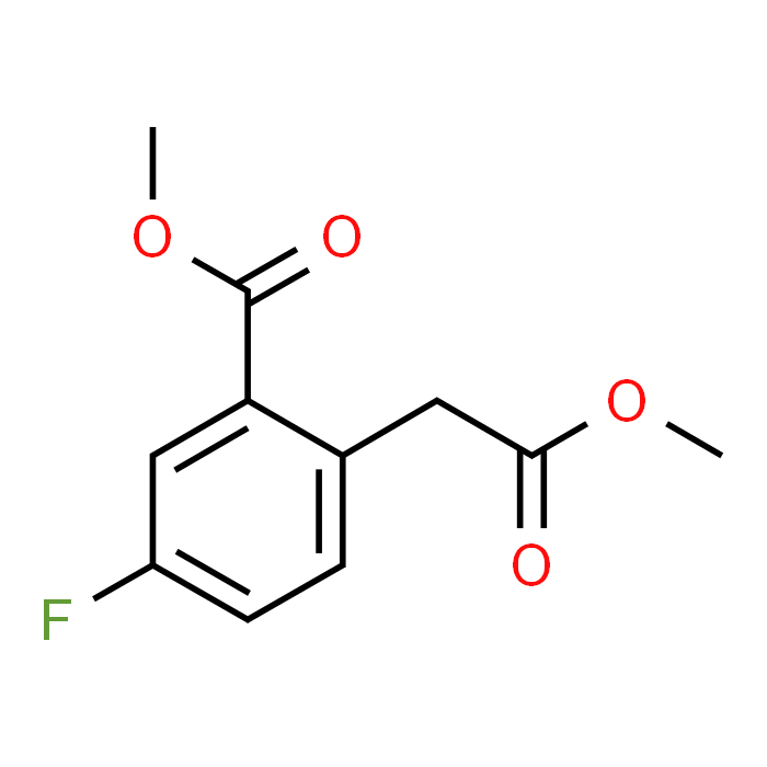 Methyl 5-fluoro-2-(2-methoxy-2-oxoethyl)benzoate