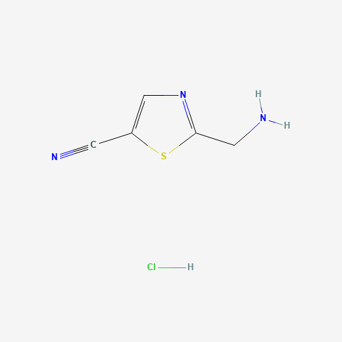 2-(Aminomethyl)thiazole-5-carbonitrile hydrochloride