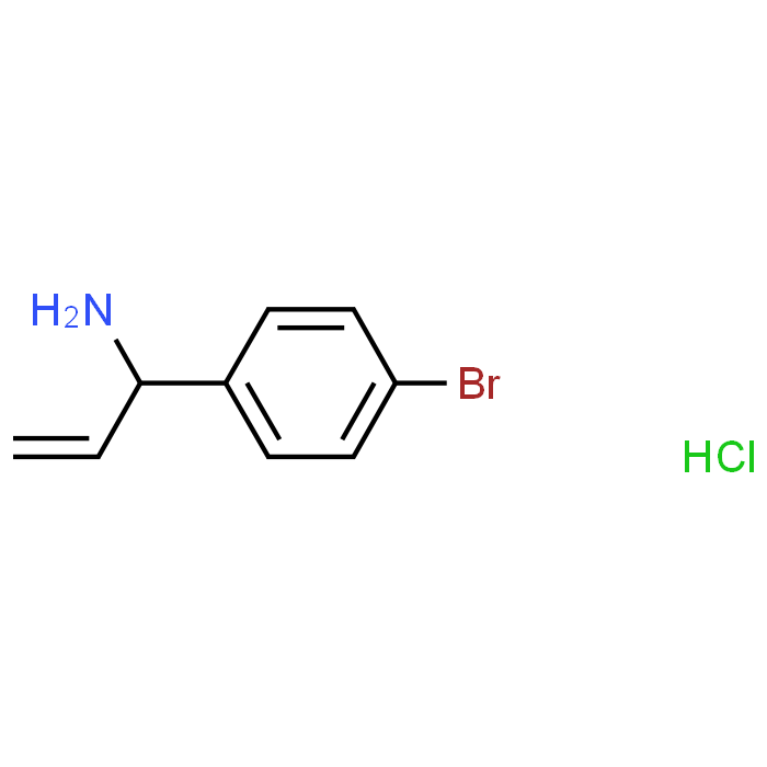 1-(4-Bromophenyl)prop-2-en-1-amine hydrochloride