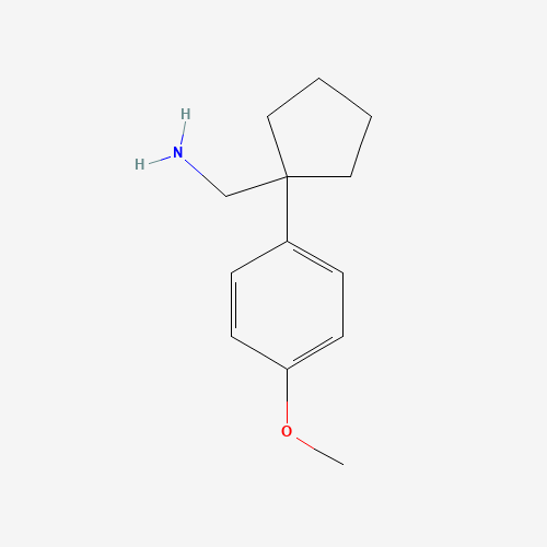 (1-(4-Methoxyphenyl)cyclopentyl)methanamine