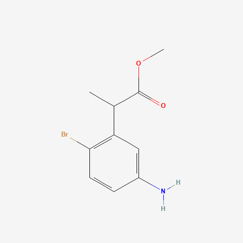 Methyl 2-(5-amino-2-bromophenyl)propanoate