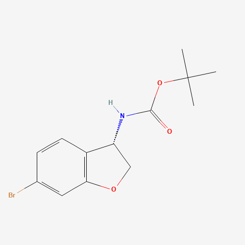 tert-Butyl (S)-(6-bromo-2,3-dihydrobenzofuran-3-yl)carbamate