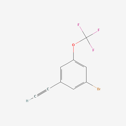 1-Bromo-3-ethynyl-5-(trifluoromethoxy)benzene