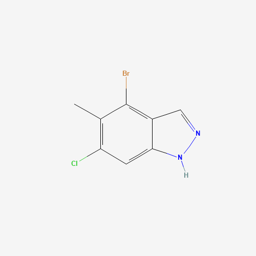 4-Bromo-6-chloro-5-methyl-1H-indazole