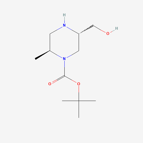 (2S,5S)-tert-Butyl 5-(hydroxymethyl)-2-methylpiperazine-1-carboxylate