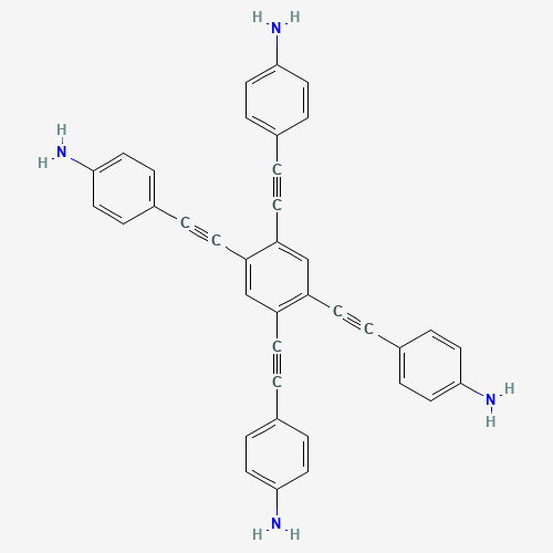 4,4',4'',4'''-(Benzene-1,2,4,5-tetrayltetrakis(ethyne-2,1-diyl))tetraaniline - Achmem