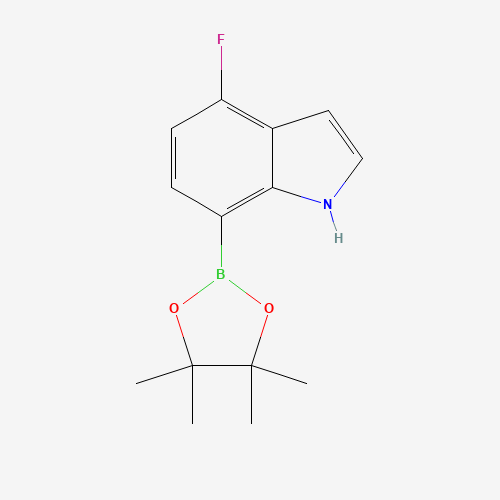 4-Fluoro-7-(4,4,5,5-tetramethyl-1,3,2-dioxaborolan-2-yl)-1H-indole