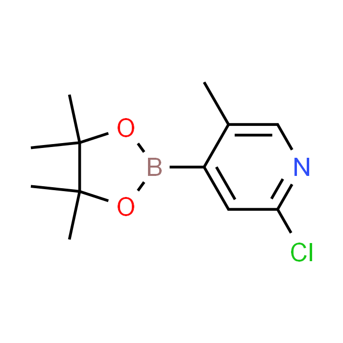 2-Chloro-5-methyl-4-(4,4,5,5-tetramethyl-1,3,2-dioxaborolan-2-yl)pyridine