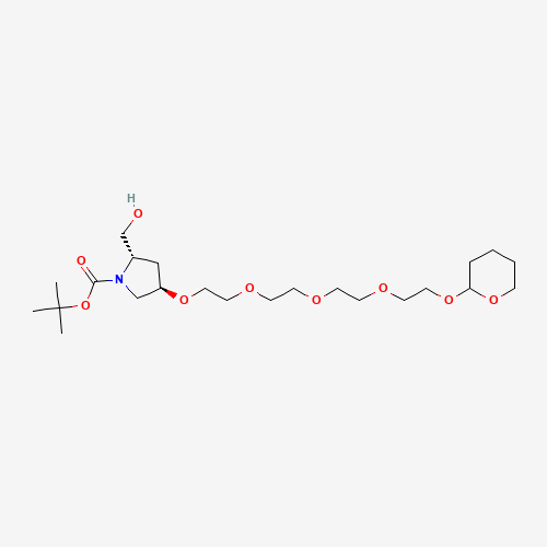 THP-PEG4-Pyrrolidine(N-Boc)-CH2OH