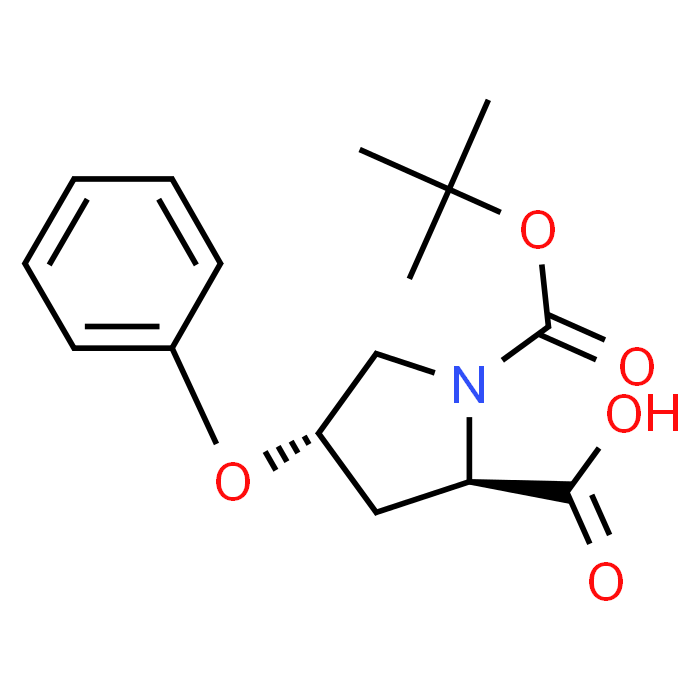 (2R,4S)-1-(tert-Butoxycarbonyl)-4-phenoxypyrrolidine-2-carboxylic acid