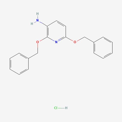 2,6-Bis(benzyloxy)pyridin-3-amine hydrochloride