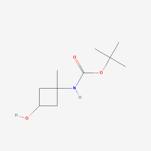 Rel-tert-butyl ((1r,3r)-3-hydroxy-1-methylcyclobutyl)carbamate