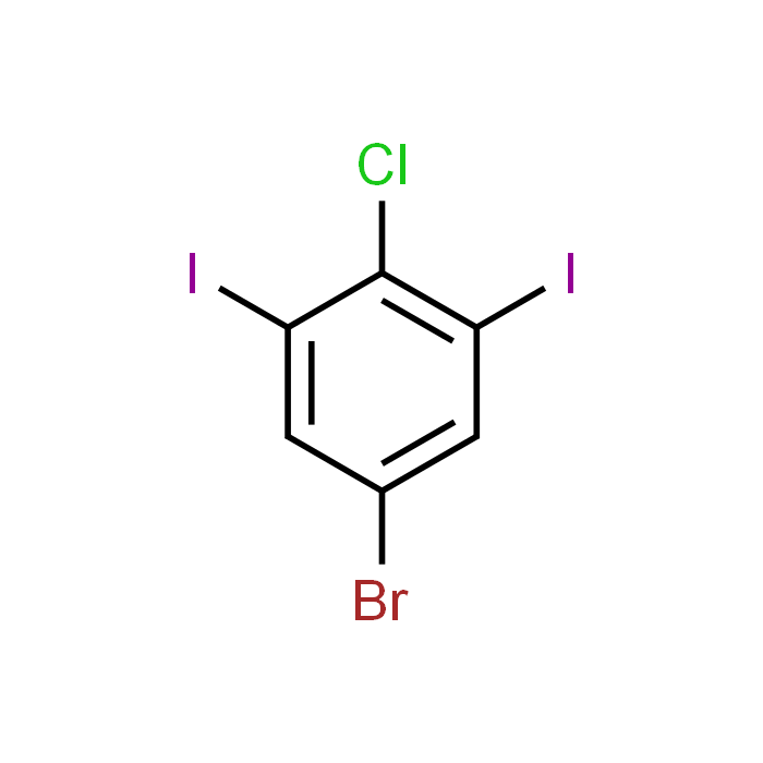 5-Bromo-2-chloro-1,3-diiodobenzene