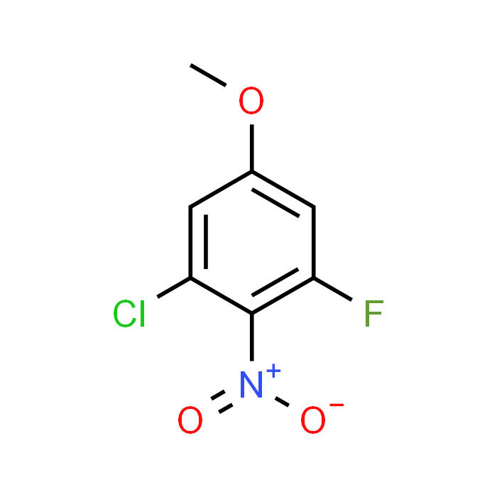 1-Chloro-3-fluoro-5-methoxy-2-nitrobenzene