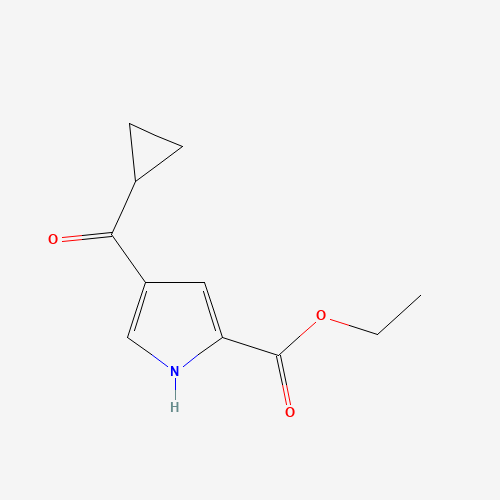 Ethyl 4-(cyclopropanecarbonyl)-1H-pyrrole-2-carboxylate