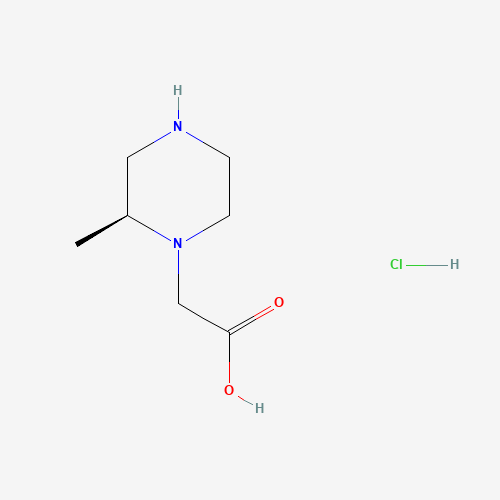(S)-2-(2-Methylpiperazin-1-yl)acetic acid hydrochloride