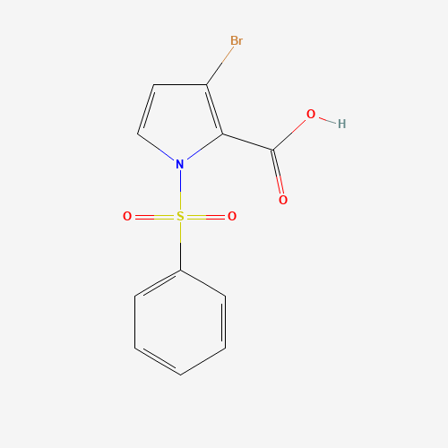3-Bromo-1-(phenylsulfonyl)-1H-pyrrole-2-carboxylic acid