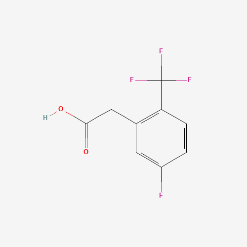 5-Fluoro-2-(trifluoromethyl)phenylacetic acid