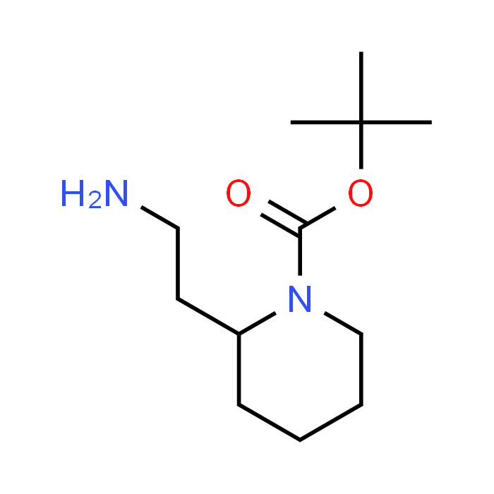 2-(Aminoethyl)-1-N-Boc-piperidine