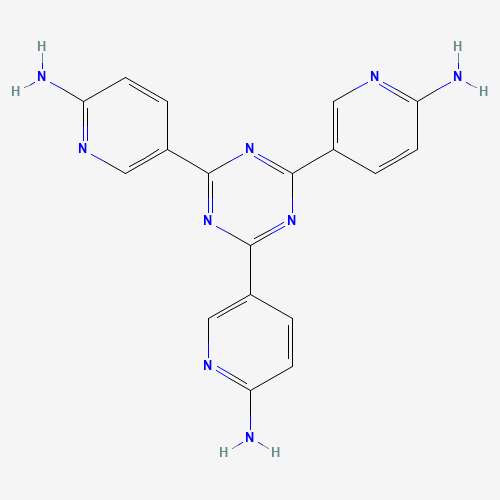 5,5',5''-(1,3,5-Triazine-2,4,6-triyl)tris(pyridin-2-amine)