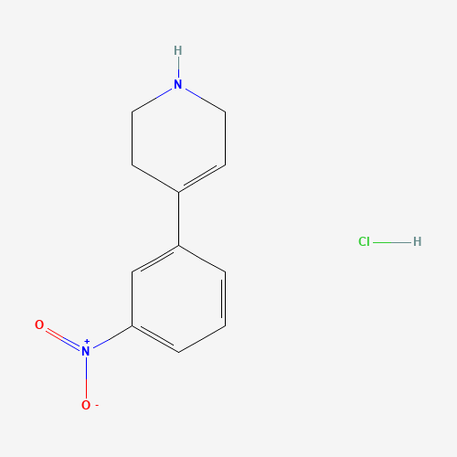 4-(3-Nitrophenyl)-1,2,3,6-tetrahydropyridine hydrochloride