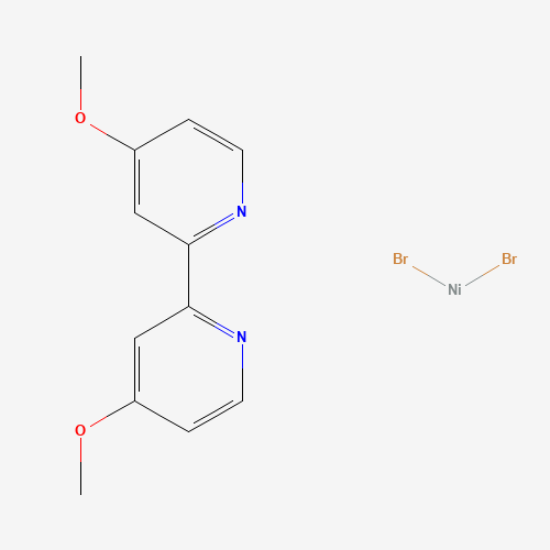 Dibromo(4,4'-dimethoxy-2,2'-bipyridine-κN1,κN1')Nickel