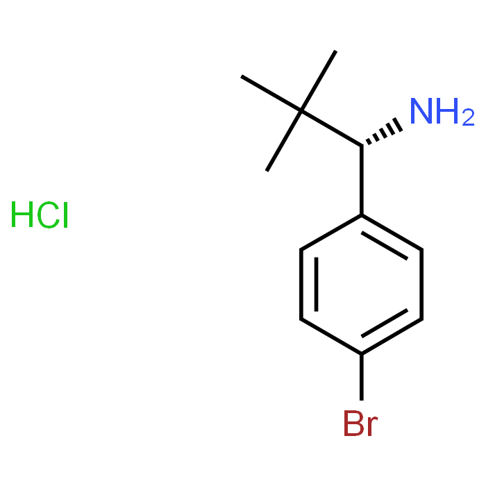 (S)-1-(4-Bromophenyl)-2,2-dimethylpropan-1-amine hydrochloride