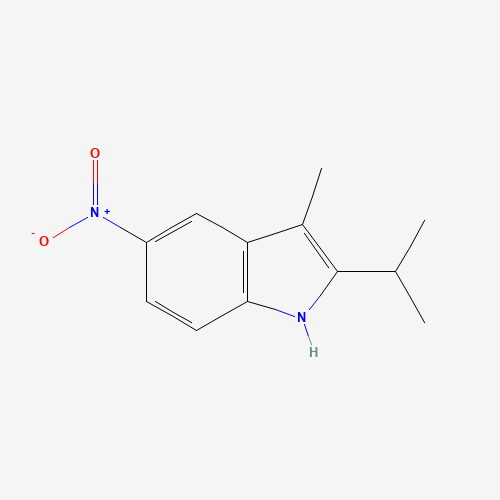 2-Isopropyl-3-methyl-5-nitro-1H-indole