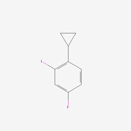 1-Cyclopropyl-4-fluoro-2-iodobenzene