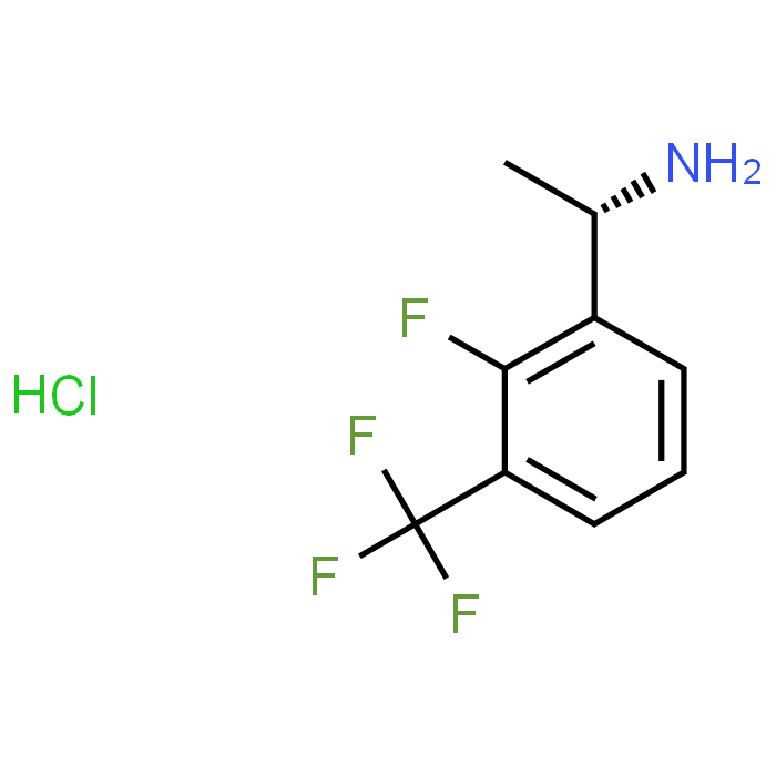 (S)-1-(2-Fluoro-3-(trifluoromethyl)phenyl)ethan-1-amine hydrochloride