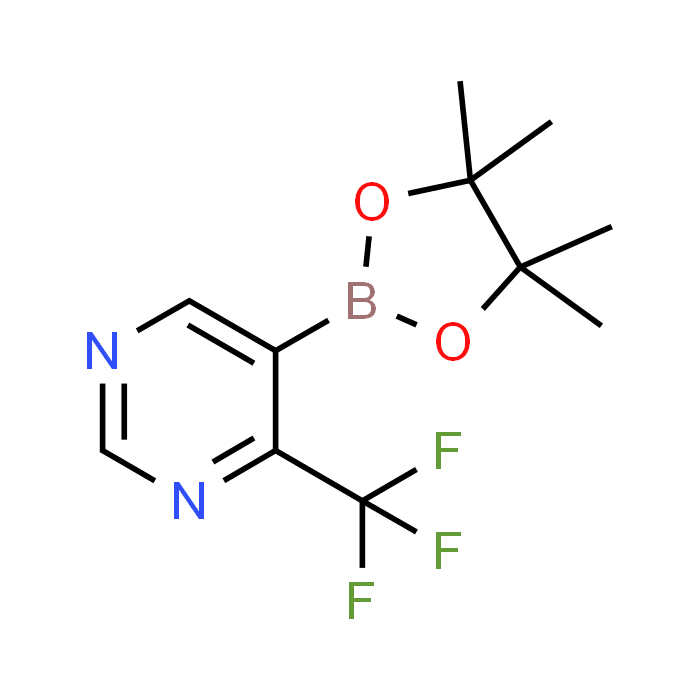 5-(4,4,5,5-Tetramethyl-1,3,2-dioxaborolan-2-yl)-4-(trifluoromethyl)pyrimidine