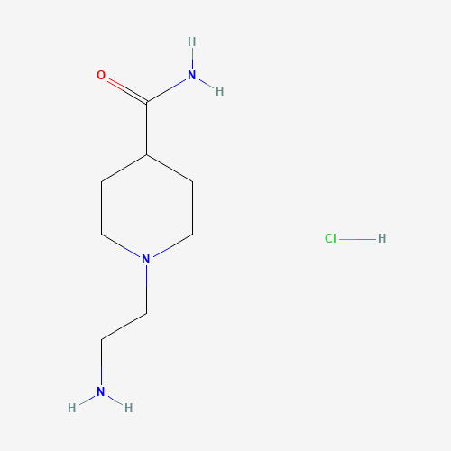 1-(2-Aminoethyl)piperidine-4-carboxamide hydrochloride
