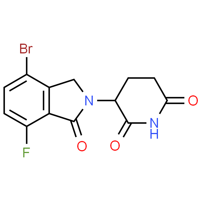 3-(4-Bromo-7-fluoro-1-oxoisoindolin-2-yl)piperidine-2,6-dione