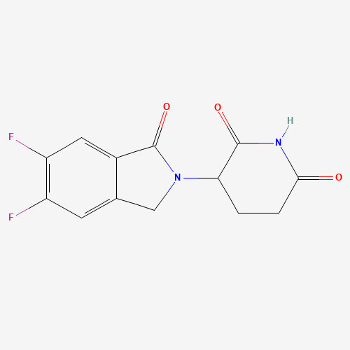3-(5,6-Difluoro-1-oxoisoindolin-2-yl)piperidine-2,6-dione