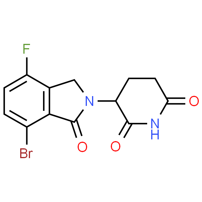3-(7-Bromo-4-fluoro-1-oxoisoindolin-2-yl)piperidine-2,6-dione