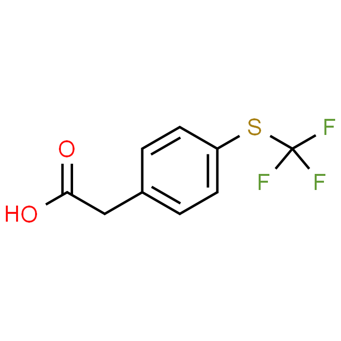 2-(4-((Trifluoromethyl)thio)phenyl)acetic acid