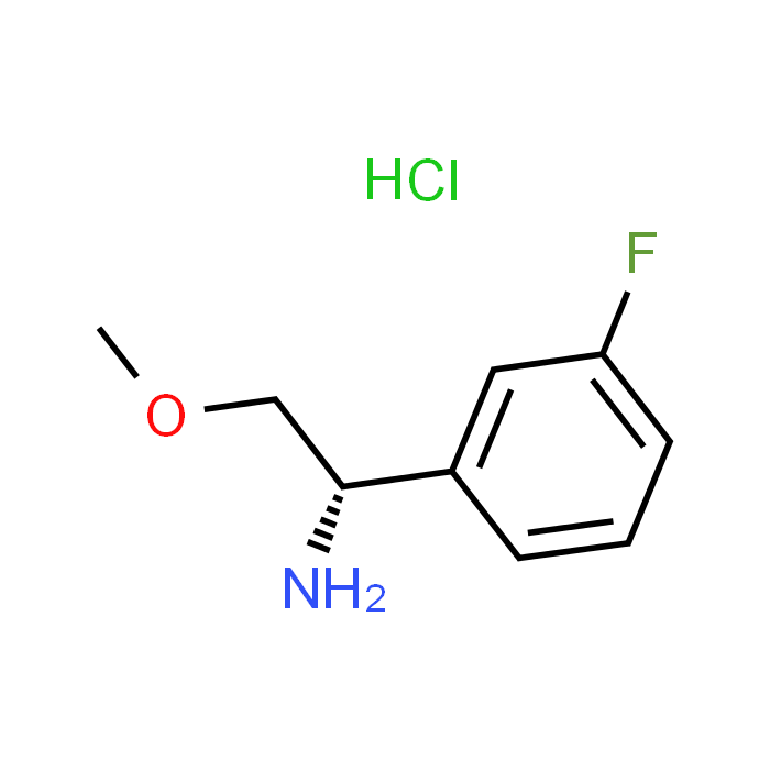 (S)-1-(3-Fluorophenyl)-2-methoxyethanamine hydrochloride