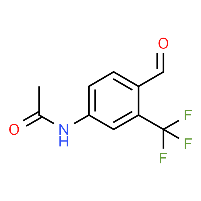 N-(4-Formyl-3-(trifluoromethyl)phenyl)acetamide