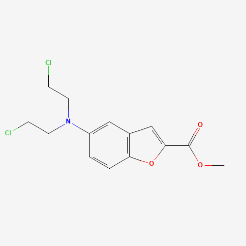 Methyl 5-(bis(2-chloroethyl)amino)benzofuran-2-carboxylate
