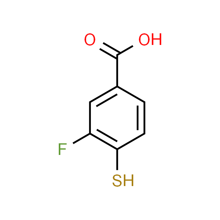 3-Fluoro-4-sulfanylbenzoic acid