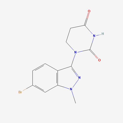 1-(6-Bromo-1-methyl-1H-indazol-3-yl)dihydropyrimidine-2,4(1H,3H)-dione