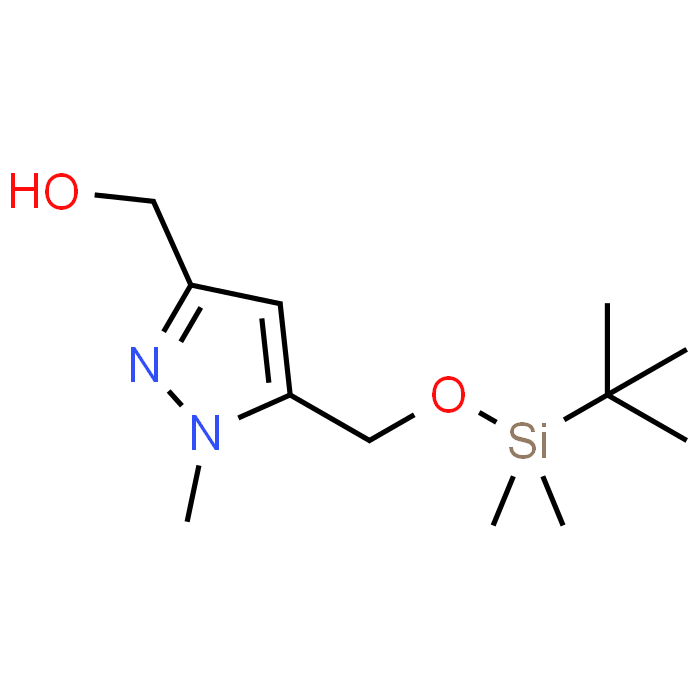 (5-(((tert-Butyldimethylsilyl)oxy)methyl)-1-methyl-1H-pyrazol-3-yl)methanol