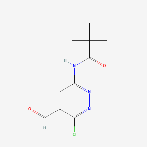 N-(6-Chloro-5-formylpyridazin-3-yl)pivalamide