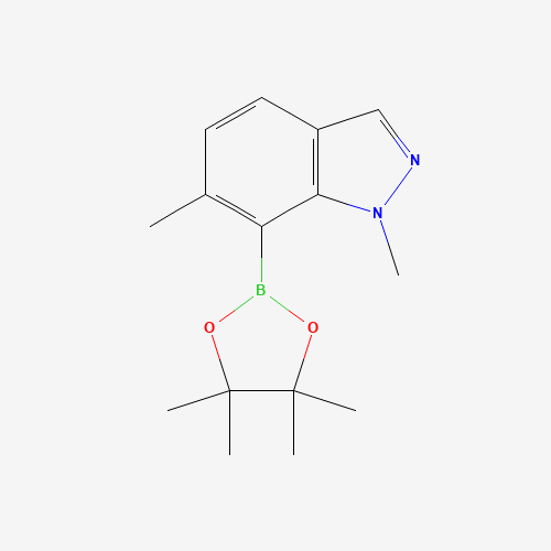 1,6-Dimethyl-7-(4,4,5,5-tetramethyl-1,3,2-dioxaborolan-2-yl)-1H-indazole