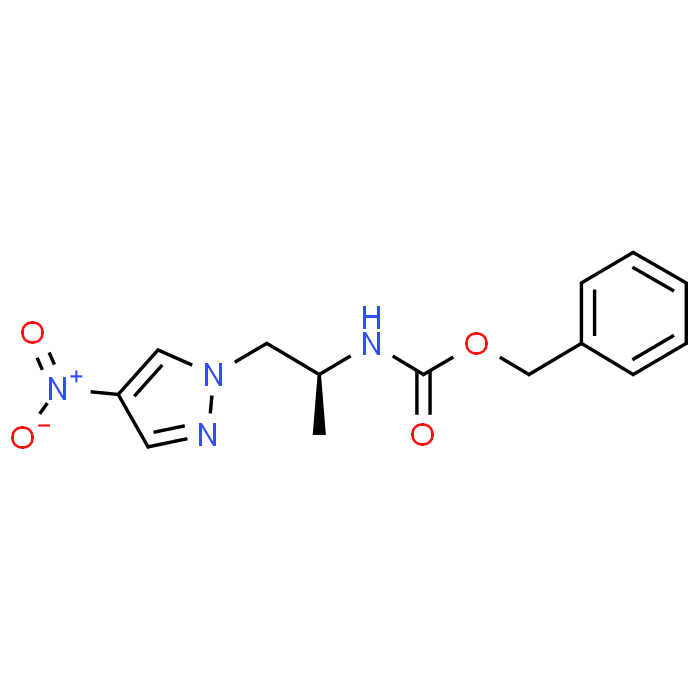 Benzyl (S)-(1-(4-nitro-1H-pyrazol-1-yl)propan-2-yl)carbamate